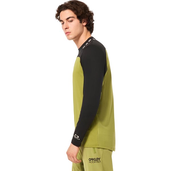 Longsleeve rowerowy męski Free Ride Oakley - fern