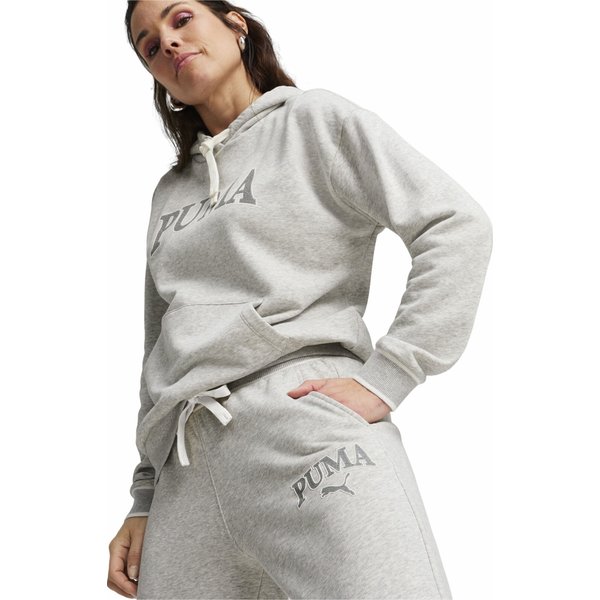 Spodnie dresowe damskie Squad Puma - Light Gray Heather