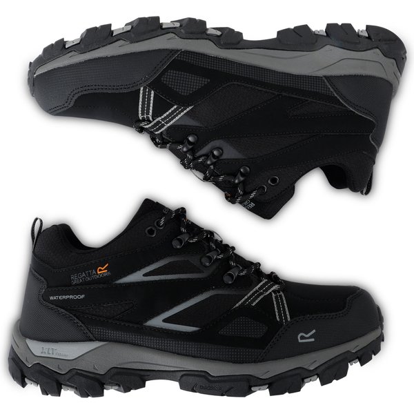 Buty trekkingowe Holcombe III Low Regatta - Black/Granit