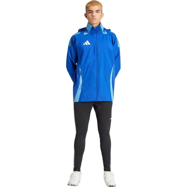 Kurtka męska Tiro 24 Competition All-Weather Adidas - niebieska