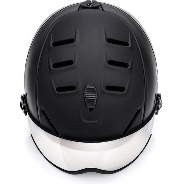 Kask narciarski z szybą Holo Meteor - czarny