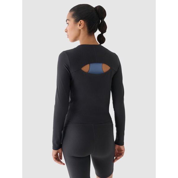 Longsleeve damski TFLOF250 4F - antracyt