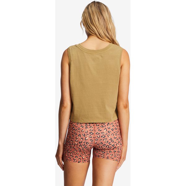 Bezrękawnik, top damski A/DIV Billabong - beżowy