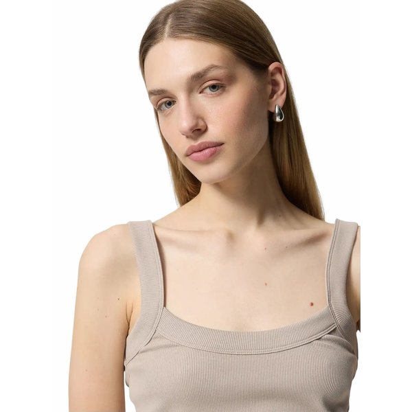 Bezrękawnik damski OTHWSS24TSLEF086 Outhorn - beż