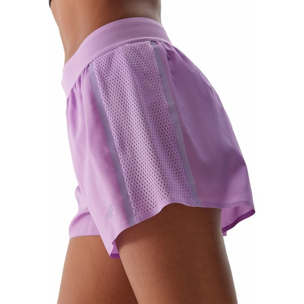 Spodenki damskie 4FWSS24TFSHF502 4F - fiolet