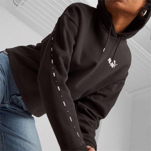 Bluza damska ESS Tape Hoodie FL Puma - czarna