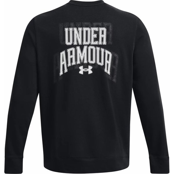 Bluza męska Rival Terry Graphic Crew Under Armour - Black