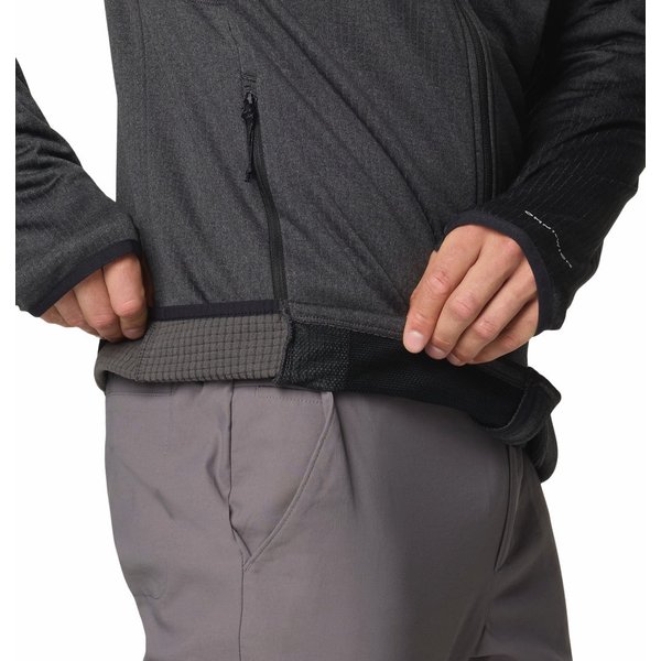 Polar męski Park View Fleece Full Zip Columbia - Black Heather