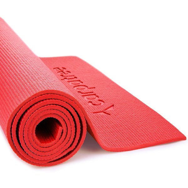 Mata do ćwiczeń, jogi Fitness 0,5cm Carpatree - red