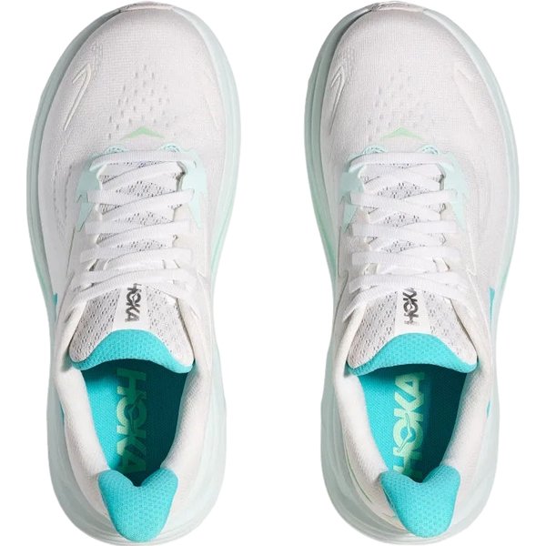 Buty do biegania Clifton 10 Wm's HOKA - white/cielo blue