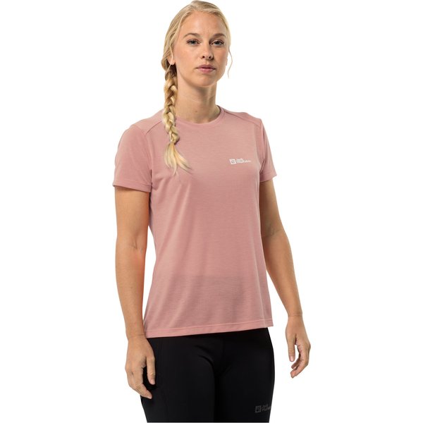 Koszulka damska Vonnan Jack Wolfskin - różowa