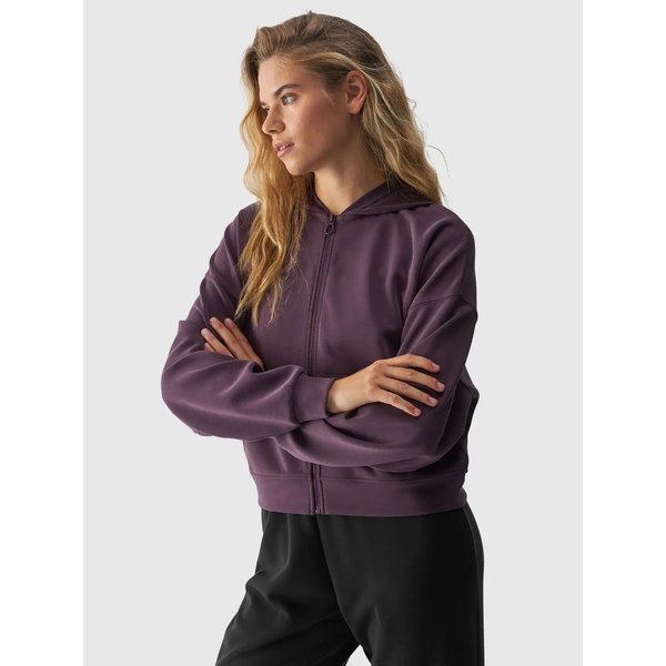 Bluza damska TSWSF1341 4F - ciemny fiolet