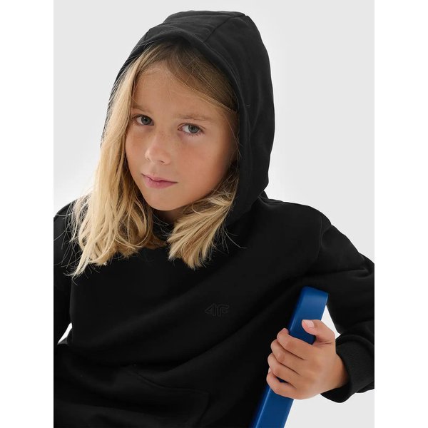 Bluza chłopięca TSWSM1860 4F - głęboka czerń