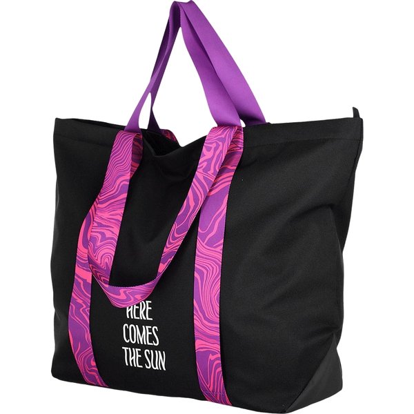 Torba plażowa 4FWSS24ASBGF033 21L 4F - głęboka czerń