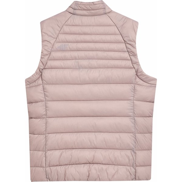 Kamizelka puchowa damska 4FSS23TDJAF091 4F - beżowa