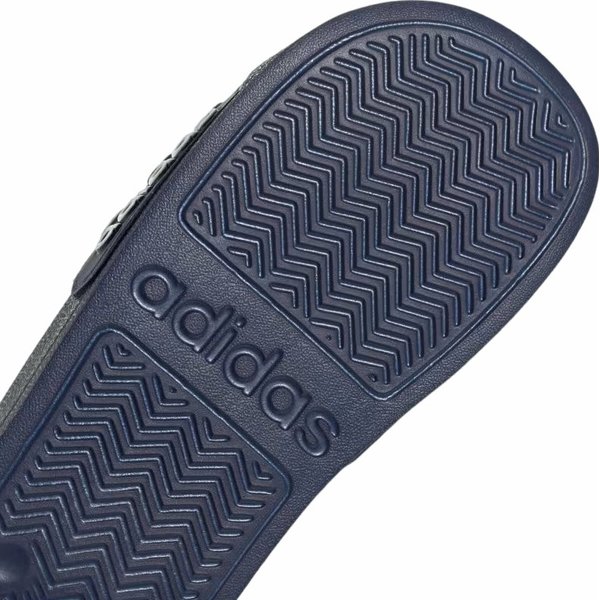 Klapki Adilette Shower Slides Jr Adidas - granatowe