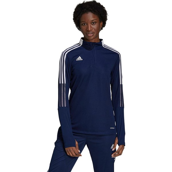 Bluza damska Tiro 21 Training Top Adidas - granatowa