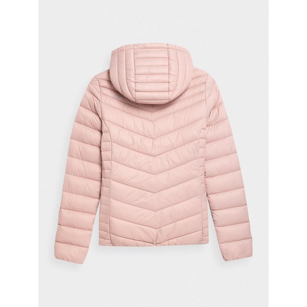 Kurtka puchowa damska 4FSS23TDJAF095 4F - różowy