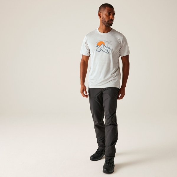 Koszulka męska Fingal IX Regatta - biały