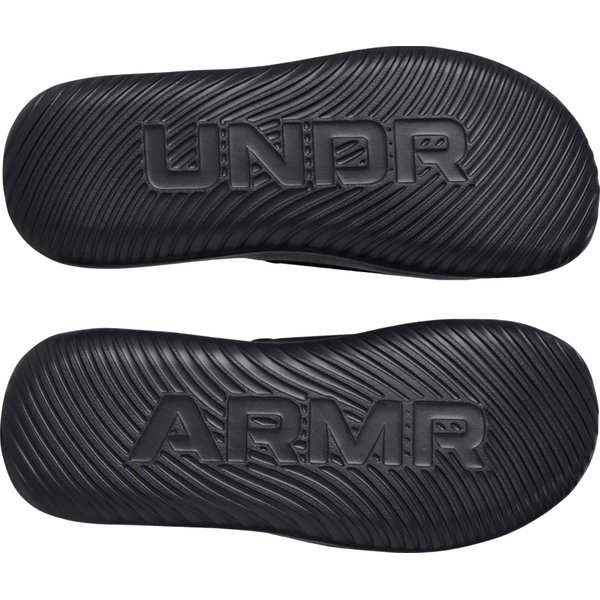 Klapki Ignite Pro 8 SL Under Armour - Black/Galaxy Black