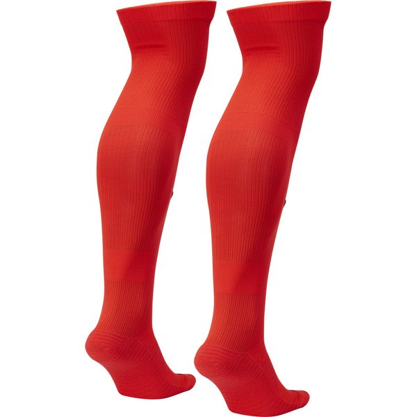 Getry piłkarskie Matchfit Knee High Nike - czerwone/czarne