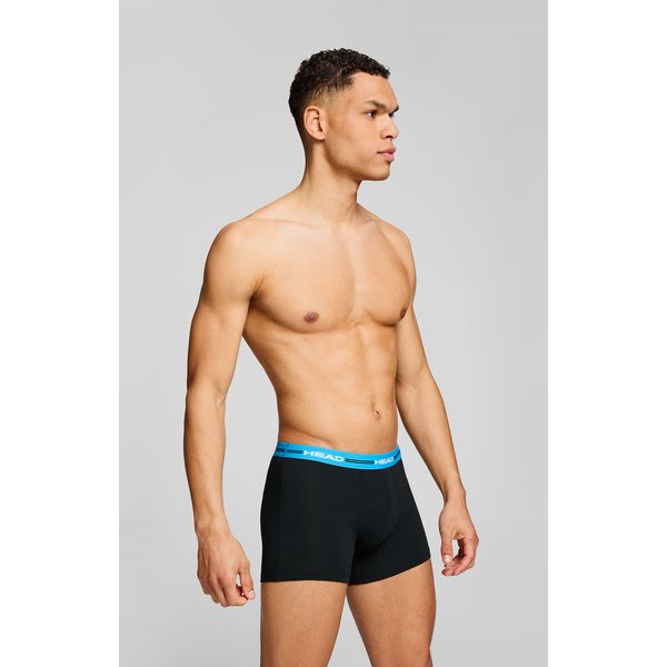 Bokserki męskie Elastic Boxer 2 pary Head - black/blue