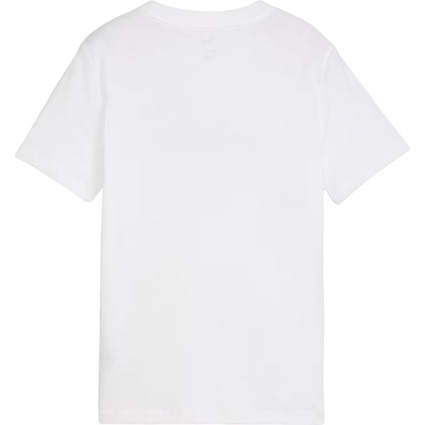 Koszulka juniorska Ess No.1 Logo Tee Puma - white
