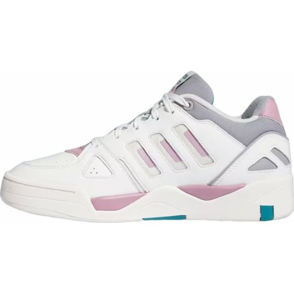 Buty Midcity Low Adidas - białe/szare/różowe