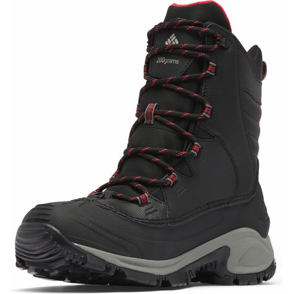 Buty Bugaboot III Columbia - Black, Bright Red