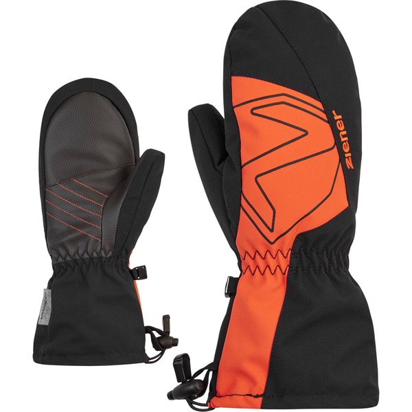 Rękawice narciarskie juniorskie Lavalino AS AW Ziener - black/burnt