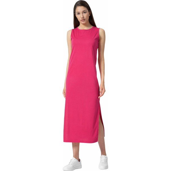 Sukienka damska 4FSS23TDREF049 4F - różowa