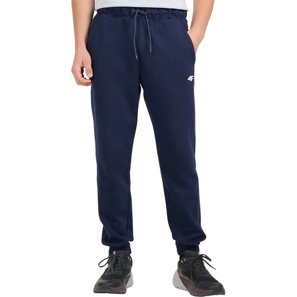 Spodnie dresowe męskie M1673 4F - granatowe