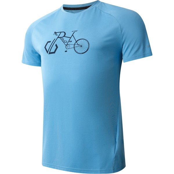 Koszulka męska Tech II Tee Dare2B - HeritageBlue