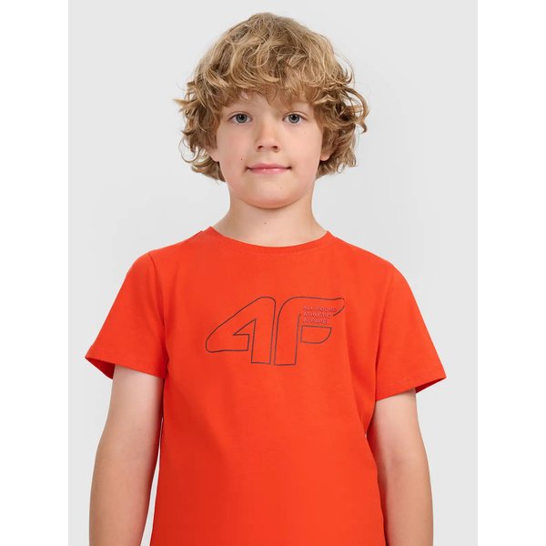 Koszulka chłopięca TTSHM2417 4F - czerwony