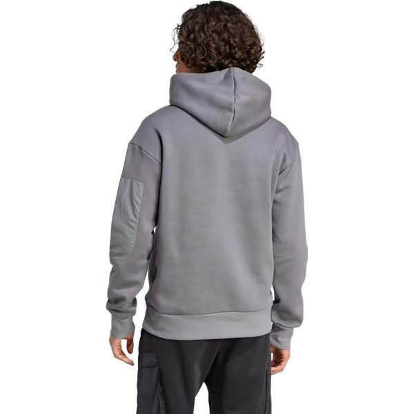Bluza męska City Escape Fleece Hoodie Adidas - szary