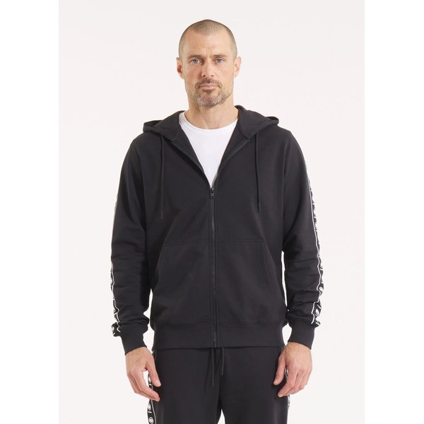 Bluza męska Tape Nugget Hooded Zip Pitbull West Coast - Black