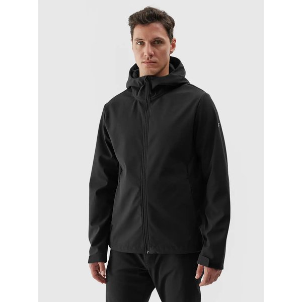 Softshell męski TSOFM283 4F - głęboka czerń