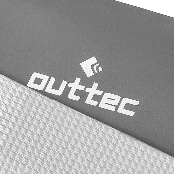 Karimata aluminiowa EVA 180x50x1cm Outtec - szara