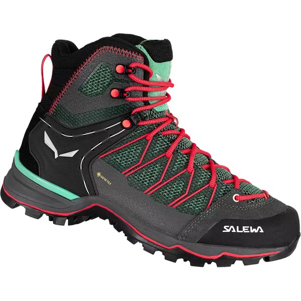 Buty trekkingowe Mountain Trainer Lite Mid GTX Wm's Salewa - feld green/fluo coral