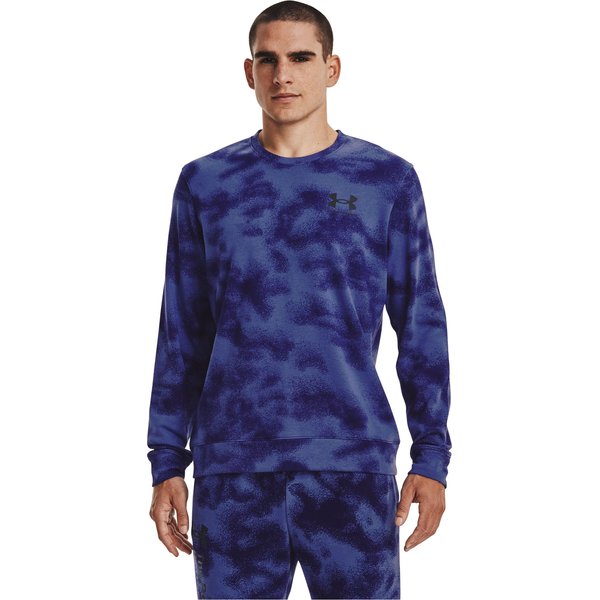 Bluza męska Rival Terry Crew Style Under Armour - niebieska