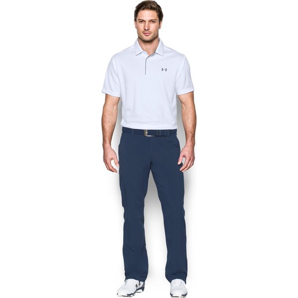 Koszulka techniczna polo Tech Polo Under Armour - white/graphite