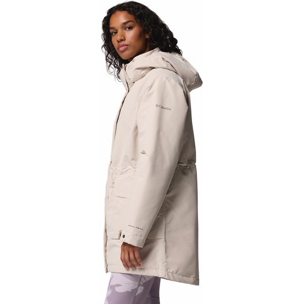 Kurtka damska parka Pulaski Columbia - dark stone