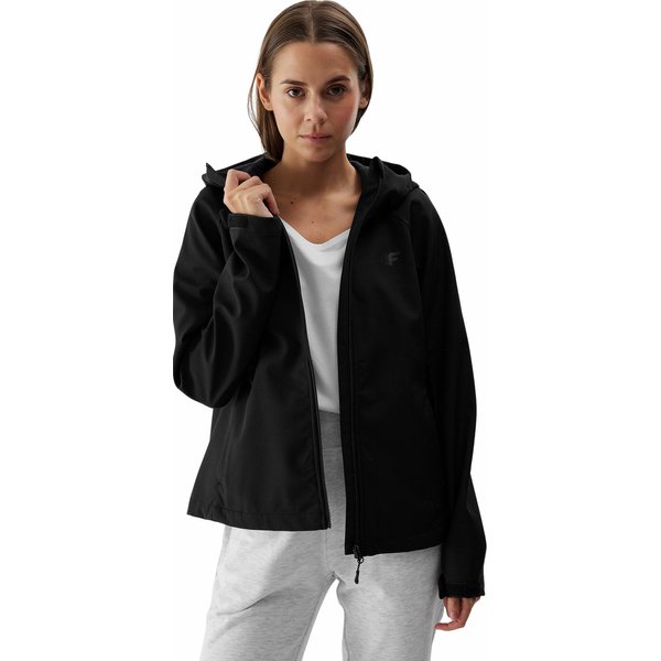 Softshell damski 4FWSS24TSOFF216 4F - głęboka czerń