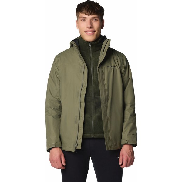 Kurtka męska 3w1 Tunnel Falls II Interchange Columbia - Stone Green