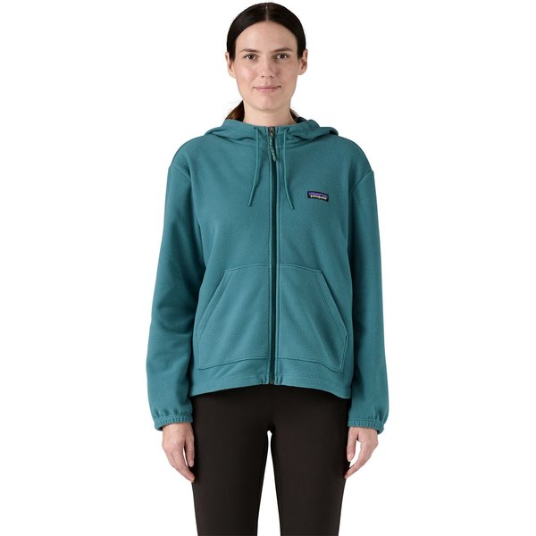 Polar damski Micro D Fleece Hoody Patagonia - Wetland Blue