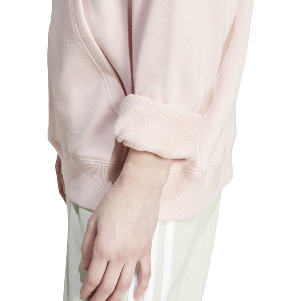 Bluza damska Essentials Big Logo Oversized Adidas - różowa