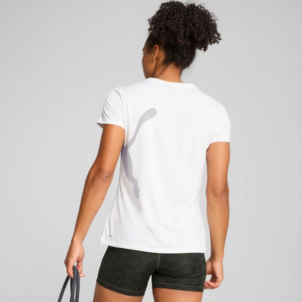 Koszulka damska Train All Day Big Logo Puma - white