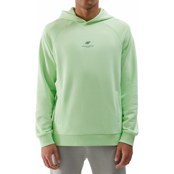 Bluza męska 4FWSS24TSWSM1010 4F - jasna zieleń