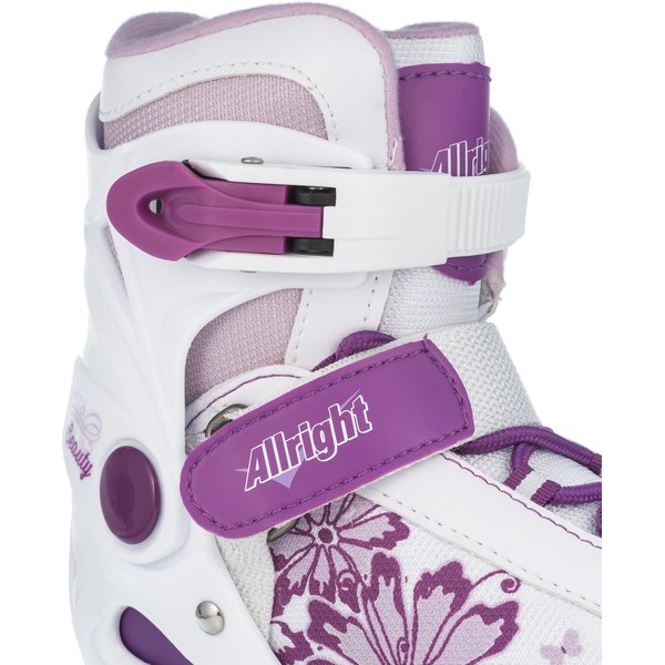 Rolki regulowane z wymienną płozą 2w1 My Skate Max Power Allright - beauty