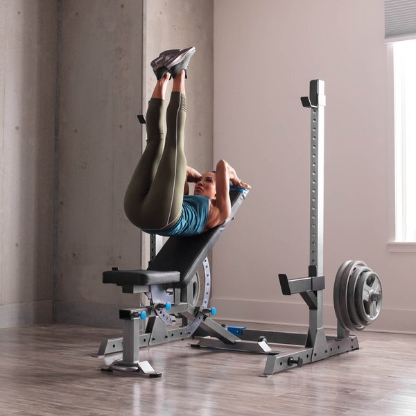 Ławka regulowana do ćwiczeń ze stojakiem Carbon Strength ProForm